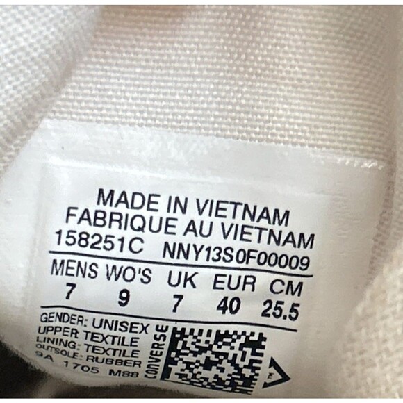 Mara Hoffman x Chuck Taylor Converse All Star Hi 70 Men's 7 Woman's 9 Multicolor - Picture 6 of 7